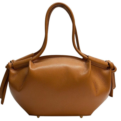 Olga Italian Cow Leather Handbag - Made In Italy