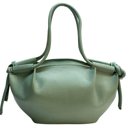 Olga Italian Cow Leather Handbag - Made In Italy