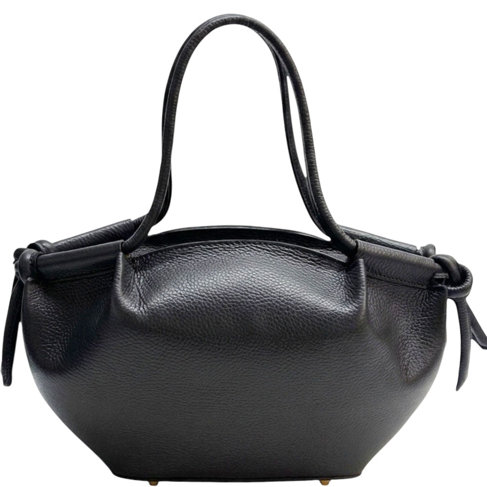 Olga Italian Cow Leather Handbag - Made In Italy