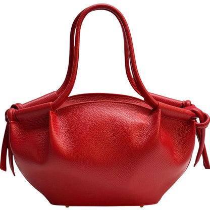 Olga Italian Cow Leather Handbag - Made In Italy