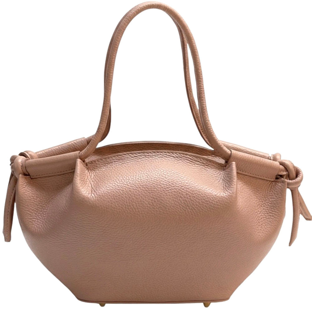 Olga Italian Cow Leather Handbag - Made In Italy