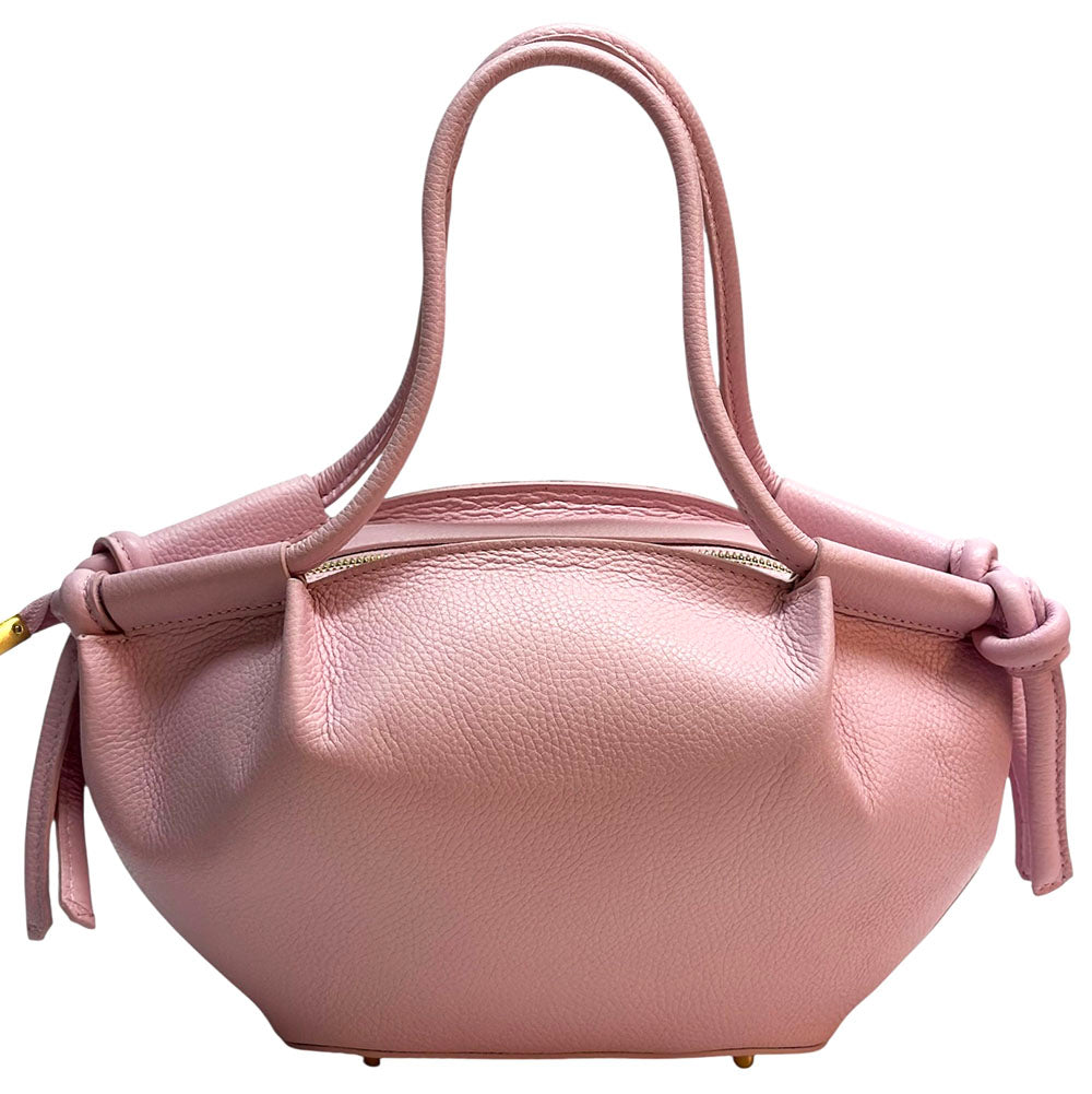 Olga Italian Cow Leather Handbag - Made In Italy