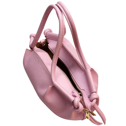 Olga Italian Cow Leather Handbag - Made In Italy