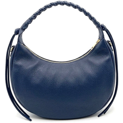 Selviana Cow Leather Hobo Bag - Made In Italy