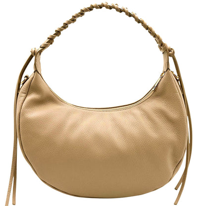Selviana Cow Leather Hobo Bag - Made In Italy