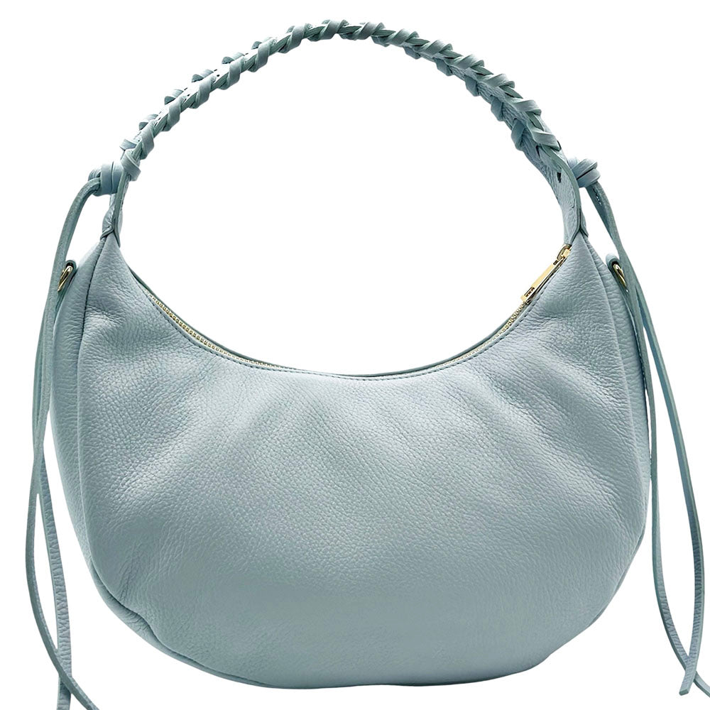 Selviana Cow Leather Hobo Bag - Made In Italy