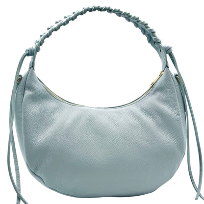 Selviana Cow Leather Hobo Bag - Made In Italy