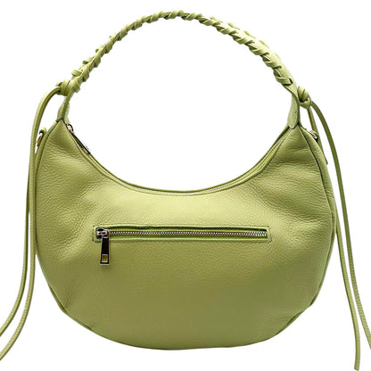Selviana Cow Leather Hobo Bag - Made In Italy