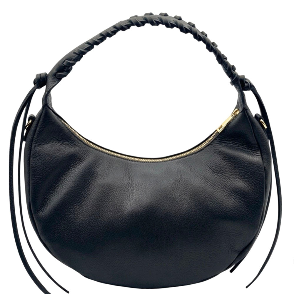 Selviana Cow Leather Hobo Bag - Made In Italy