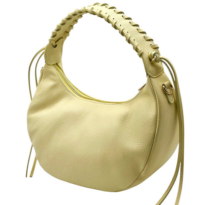 Selviana Cow Leather Hobo Bag - Made In Italy