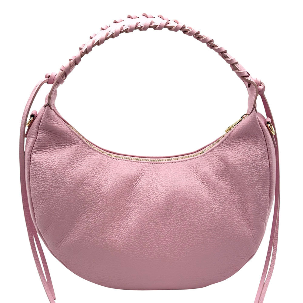 Selviana Cow Leather Hobo Bag - Made In Italy