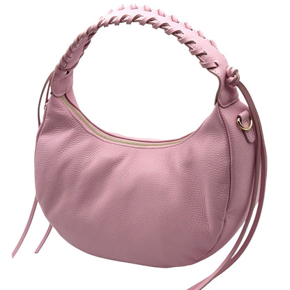 Selviana Cow Leather Hobo Bag - Made In Italy