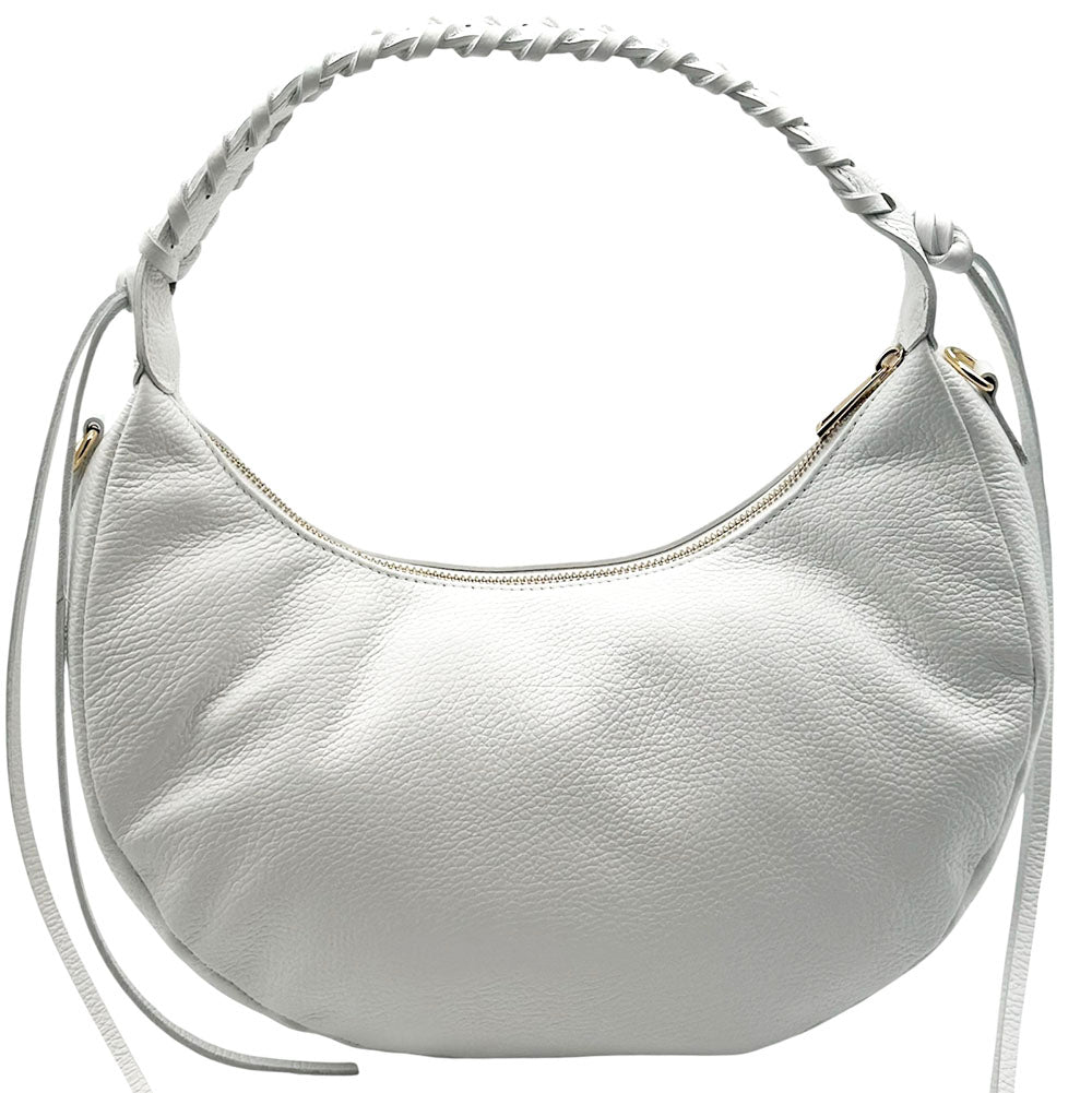 Selviana Cow Leather Hobo Bag - Made In Italy