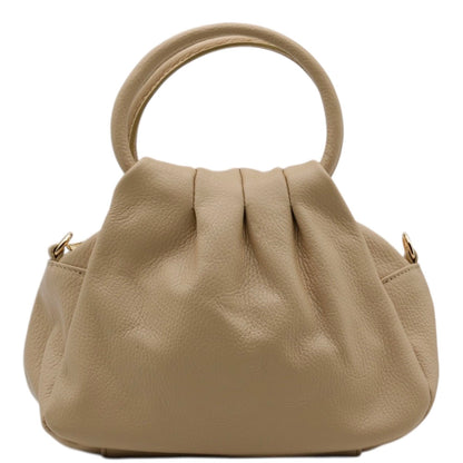 Velmora Italian Leather Top Handle Bag - Made In Italy