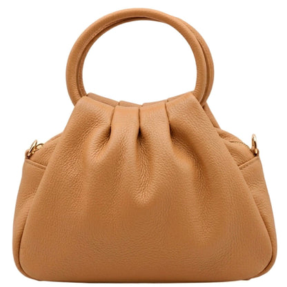 Velmora Italian Leather Top Handle Bag - Made In Italy