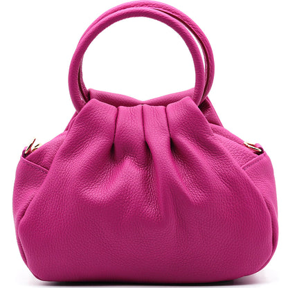Velmora Italian Leather Top Handle Bag - Made In Italy