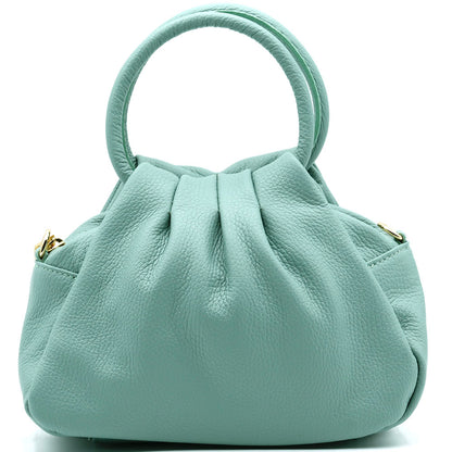 Velmora Italian Leather Top Handle Bag - Made In Italy
