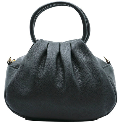 Velmora Italian Leather Top Handle Bag - Made In Italy