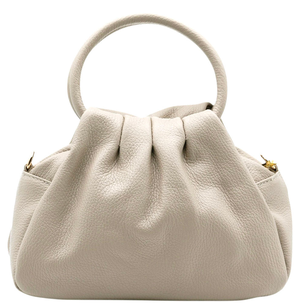 Velmora Italian Leather Top Handle Bag - Made In Italy