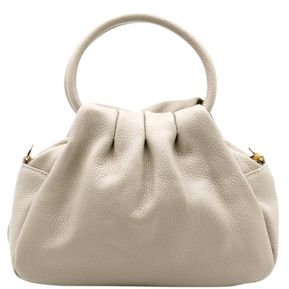 Velmora Italian Leather Top Handle Bag - Made In Italy