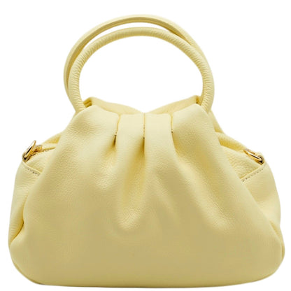 Velmora Italian Leather Top Handle Bag - Made In Italy