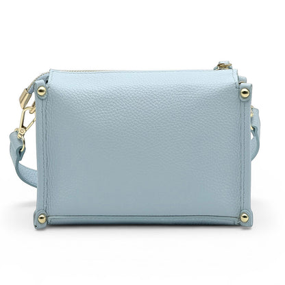 Cipressino Italian Cow Leather Mini Crossbody Bag - Made In Italy