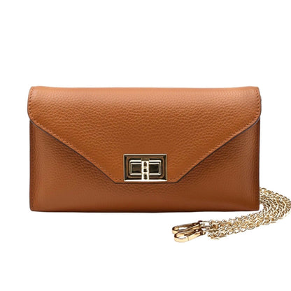Teodora Italian Leather Clutch - Made In Italy