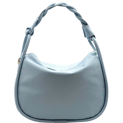Alina Italian Leather Hobo Bag - Made In Italy