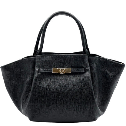Vivara Soft Leather Tote Bag - Made In Italy