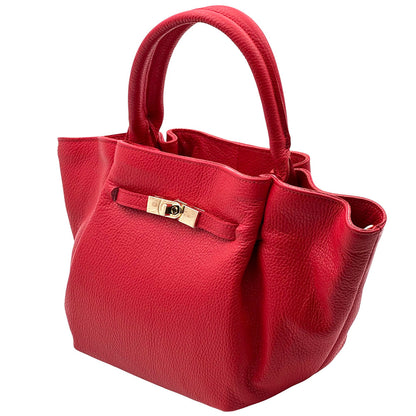Vivara Soft Leather Tote Bag - Made In Italy