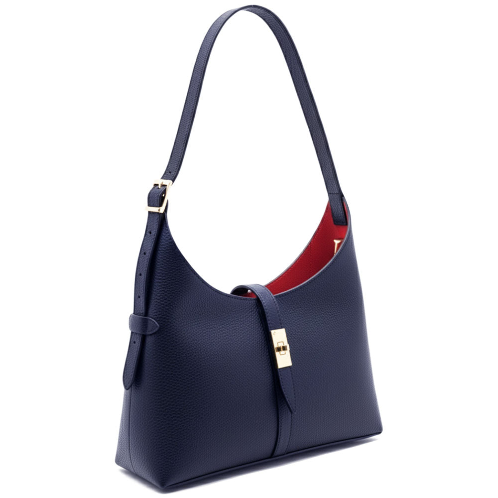 Loredana Italian Leather Shoulder Bag - Made In Italy