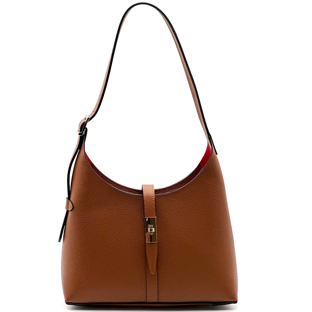 Loredana Italian Leather Shoulder Bag - Made In Italy