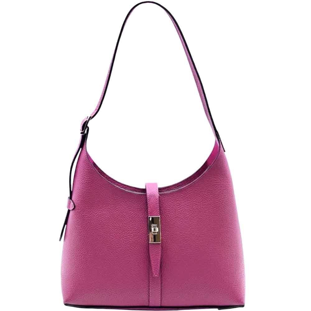 Loredana Italian Leather Shoulder Bag - Made In Italy