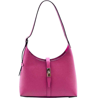 Loredana Italian Leather Shoulder Bag - Made In Italy