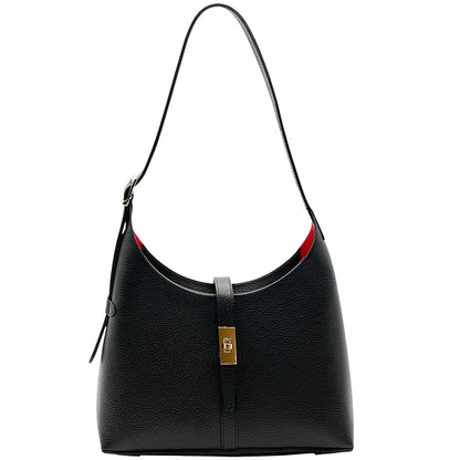 Loredana Italian Leather Shoulder Bag - Made In Italy