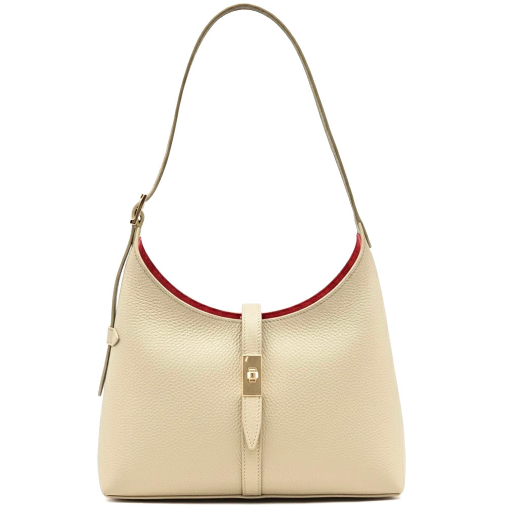 Loredana Italian Leather Shoulder Bag - Made In Italy
