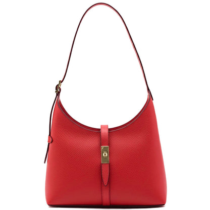 Loredana Italian Leather Shoulder Bag - Made In Italy