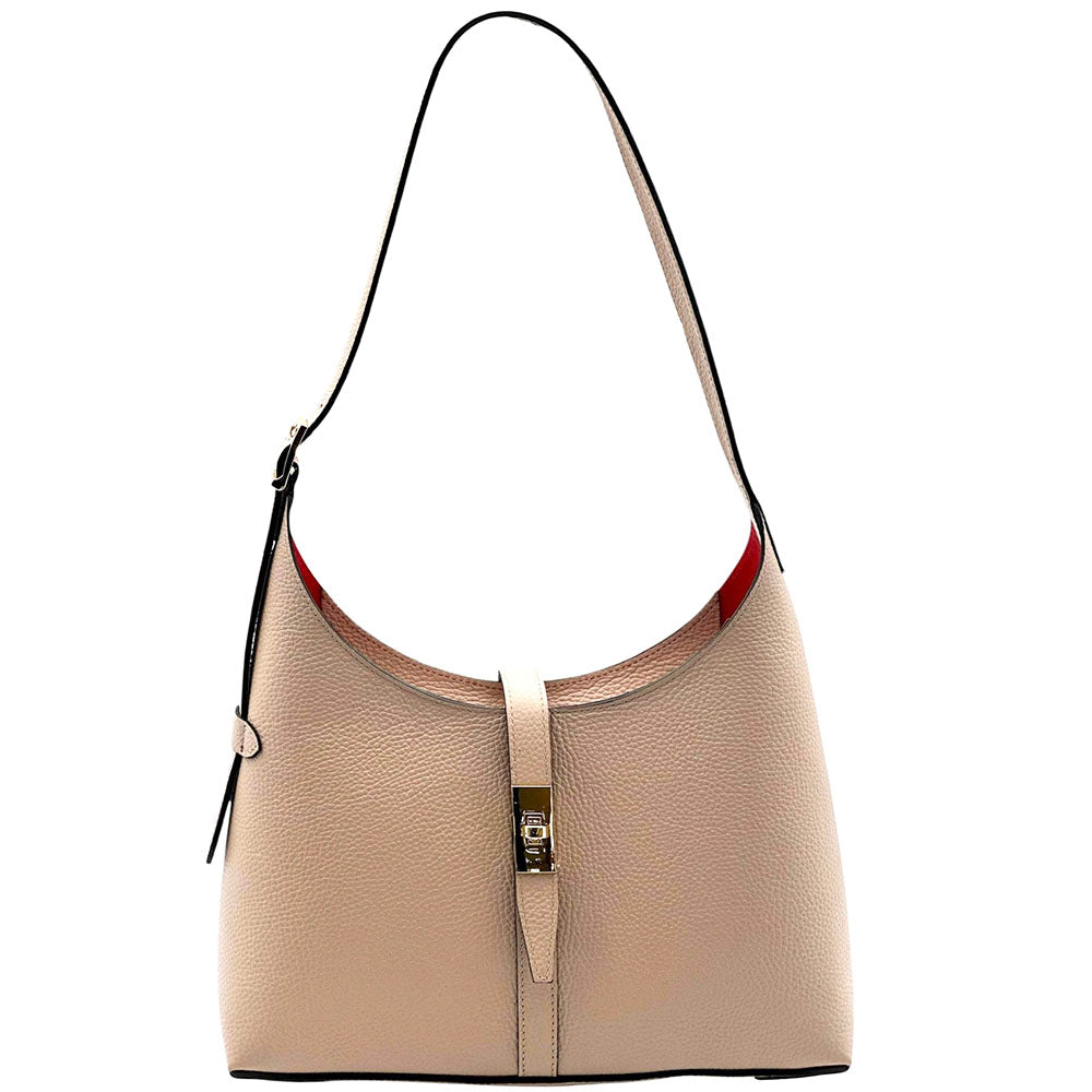 Loredana Italian Leather Shoulder Bag - Made In Italy