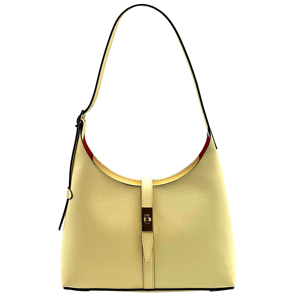 Loredana Italian Leather Shoulder Bag - Made In Italy