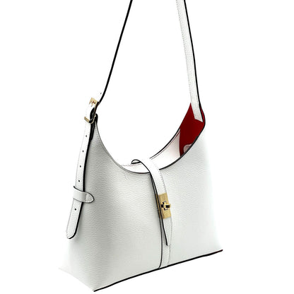 Loredana Italian Leather Shoulder Bag - Made In Italy