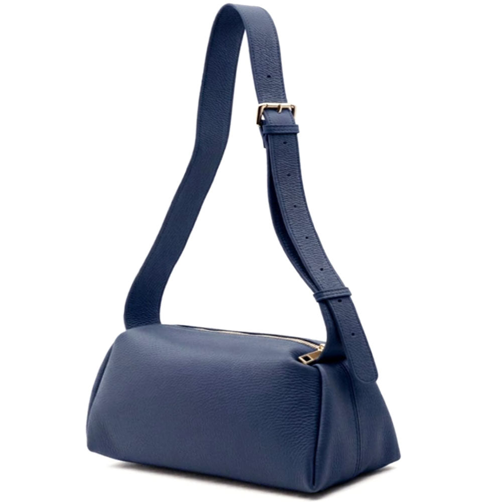 Noa Italian Cow Leather Shoulder Bag - Made In Italy