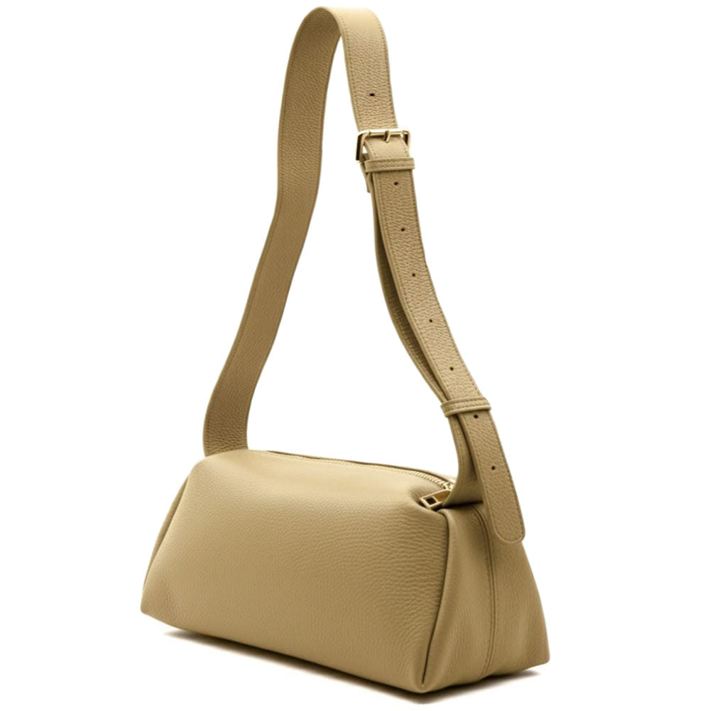 Noa Italian Cow Leather Shoulder Bag - Made In Italy