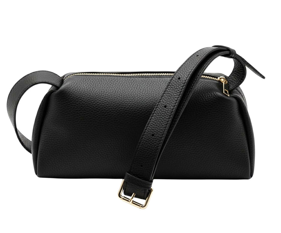 Noa Italian Cow Leather Shoulder Bag - Made In Italy