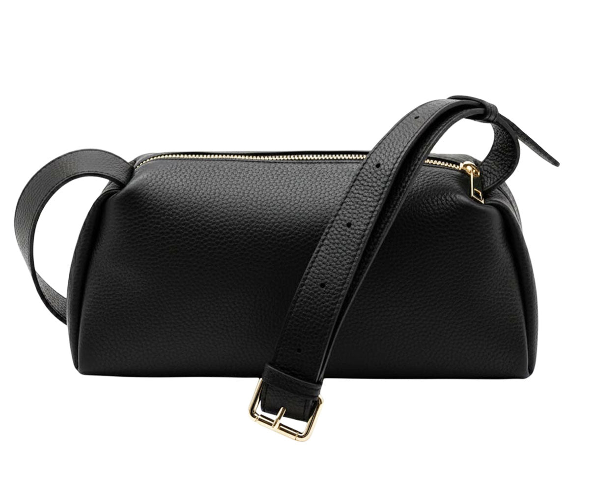 Noa Italian Cow Leather Shoulder Bag - Made In Italy