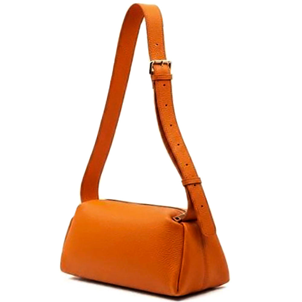 Noa Italian Cow Leather Shoulder Bag - Made In Italy