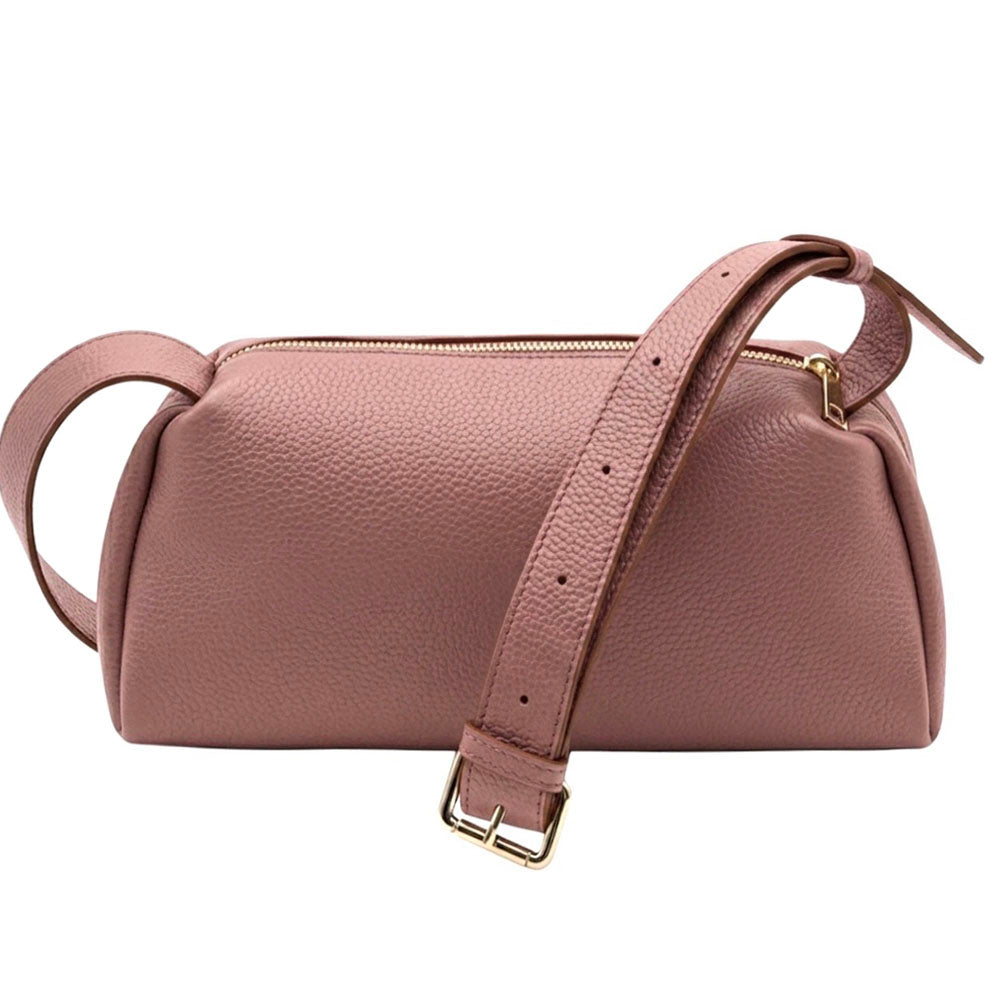 Noa Italian Cow Leather Shoulder Bag - Made In Italy