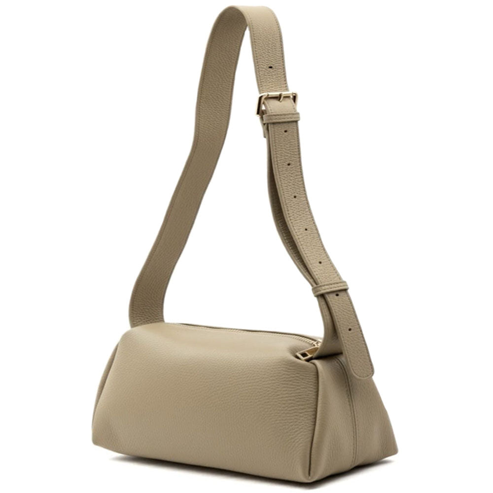 Noa Italian Cow Leather Shoulder Bag - Made In Italy