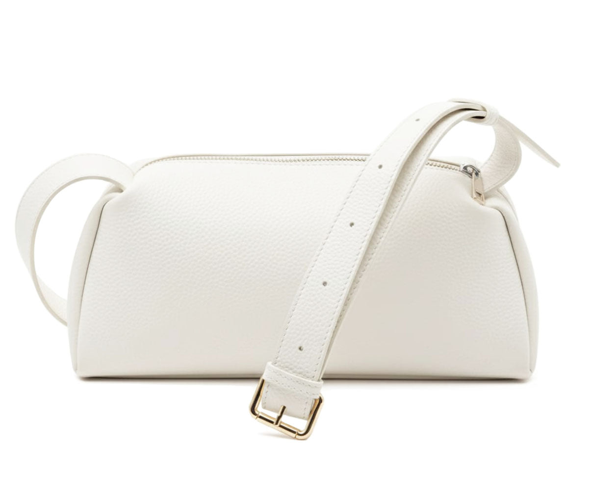 Noa Italian Cow Leather Shoulder Bag - Made In Italy
