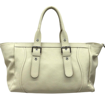 Adelvira Large Italian Cow Leather Tote Bag - Made In Italy
