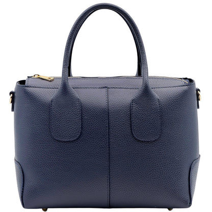Loriena Italian Cow Leather Everyday Tote Bag - Made In Italy
